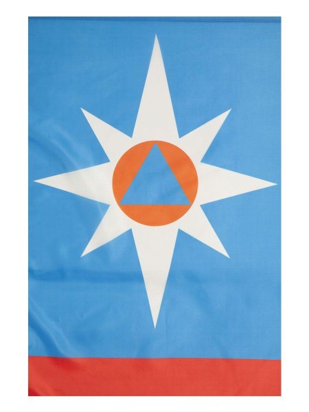 Флаг МЧС России 90х135