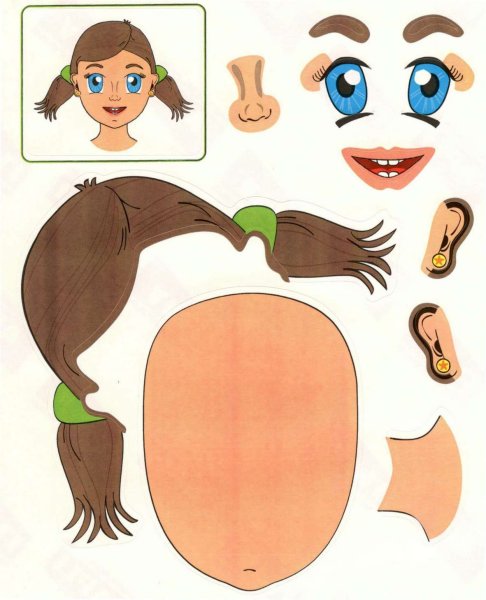 Готовые аппликации для детей