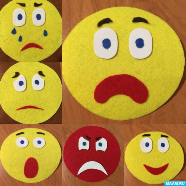 Эмоции из фетра