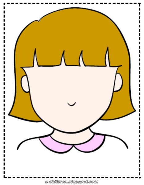 Голова девочки
