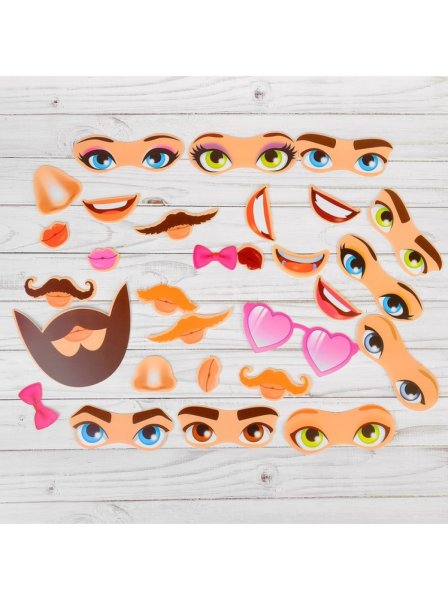 Части лица для аппликации