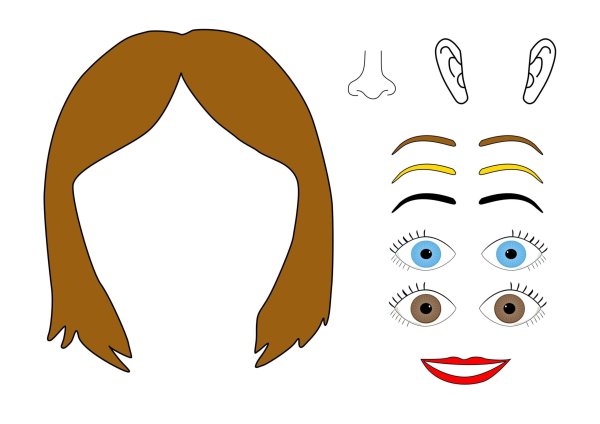 Лицо для аппликации