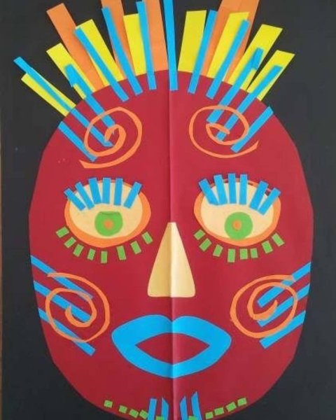 Африканские маски для детей