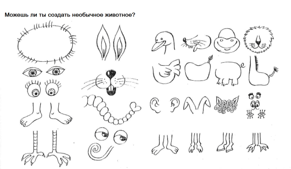 Части тела животных