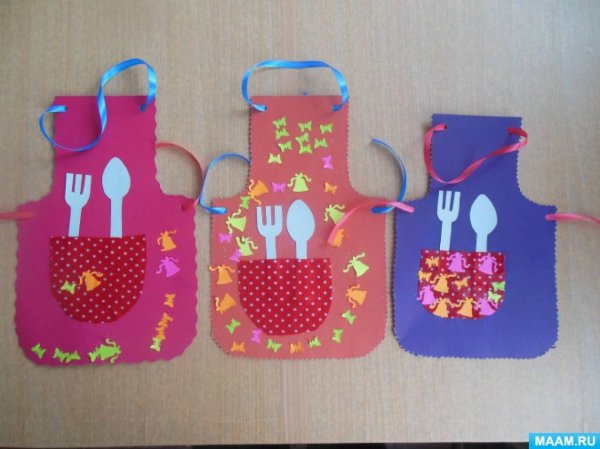 Фартук для мамы средняя группа