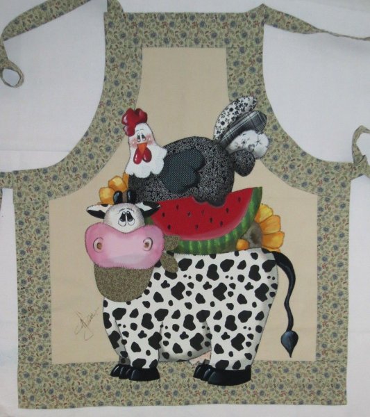 Аппликация фартук