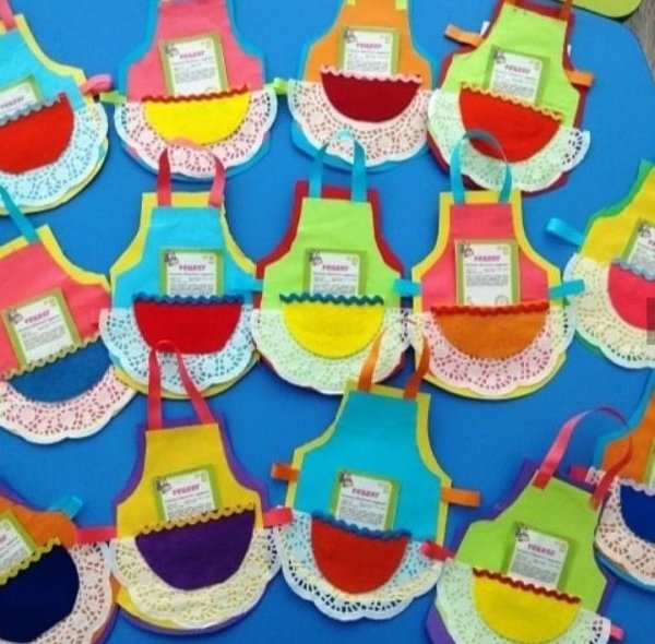 Открытка фартук