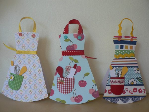 Фартучки в средней группе