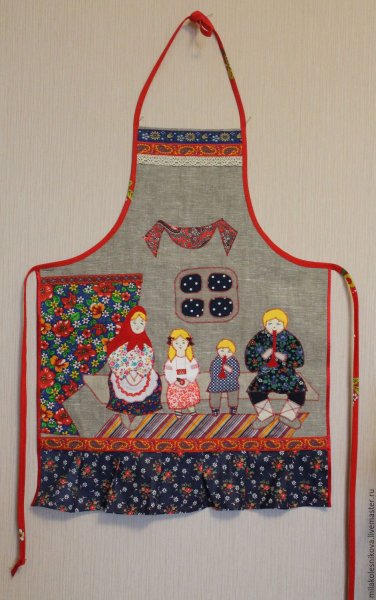 Лоскутный фартук