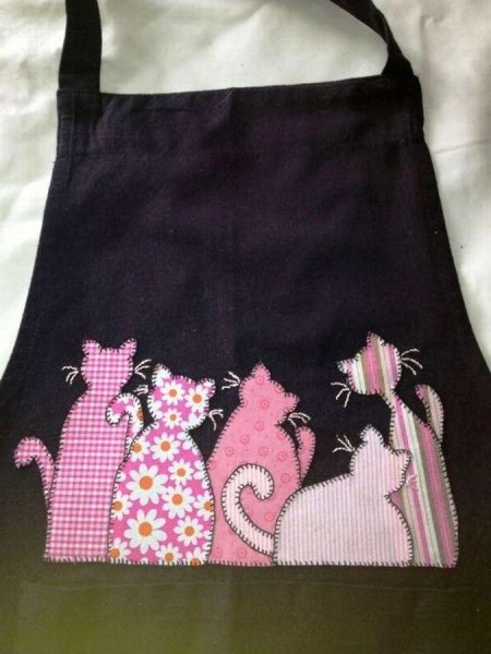 Пошив фартука пэчворк