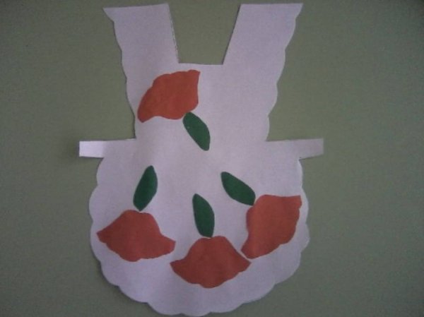 Украшение фартука аппликация