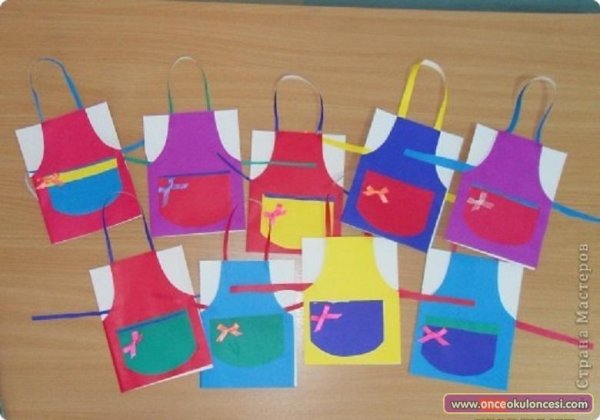 Аппликация фартук