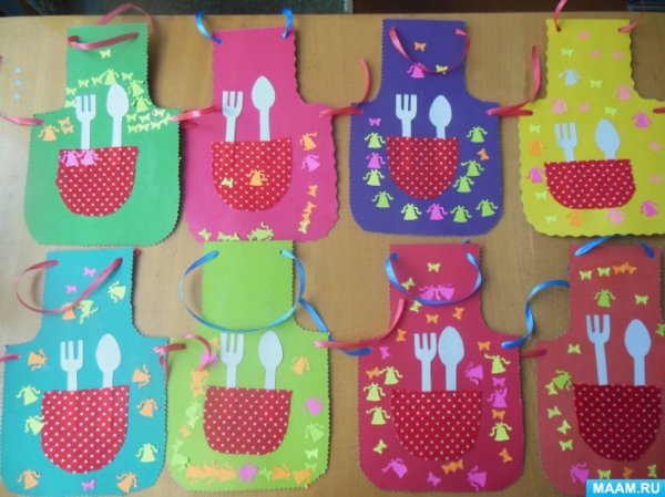 Аппликация фартук