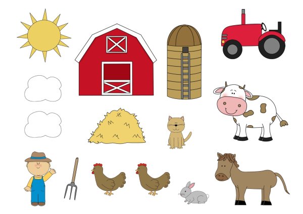 Аппликация ферма