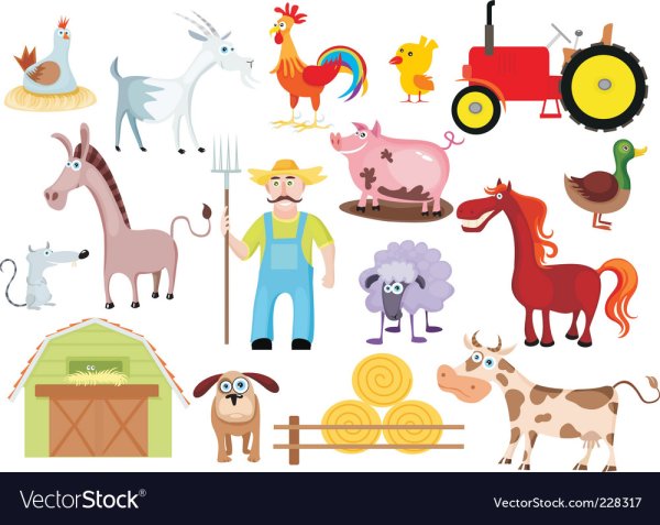 Аппликация ферма шаблон