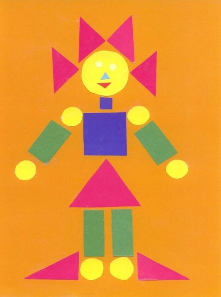 Фигуры из геометрических фигур