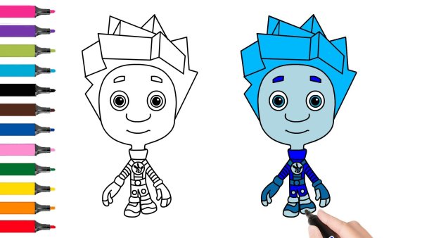 Нолик рисунок