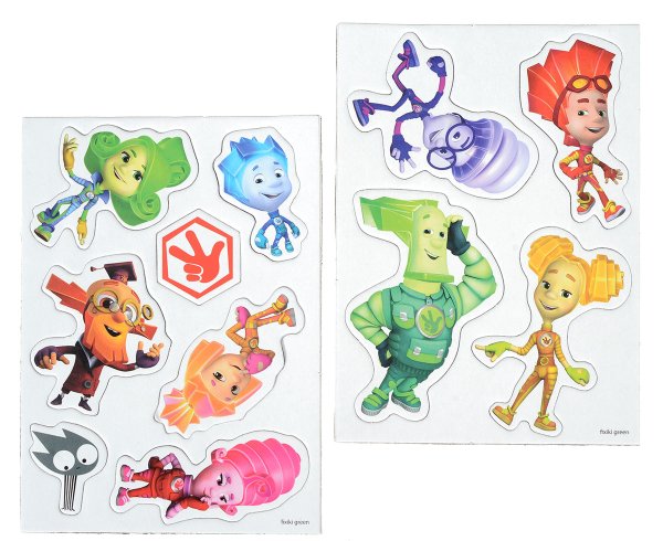 Наклейки с Фиксиками