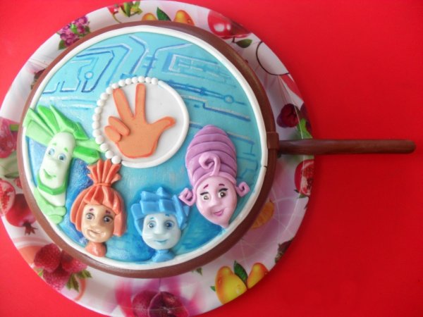 Поделка из бумаги Фиксики