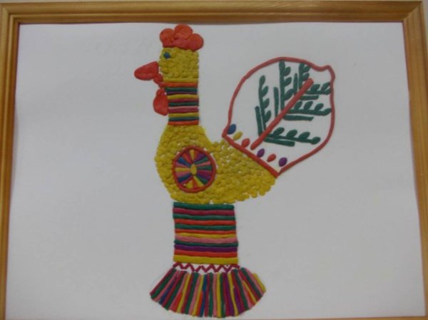 Филимоновская игрушка средняя группа