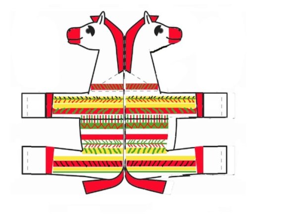 Филимоновские игрушки объемные