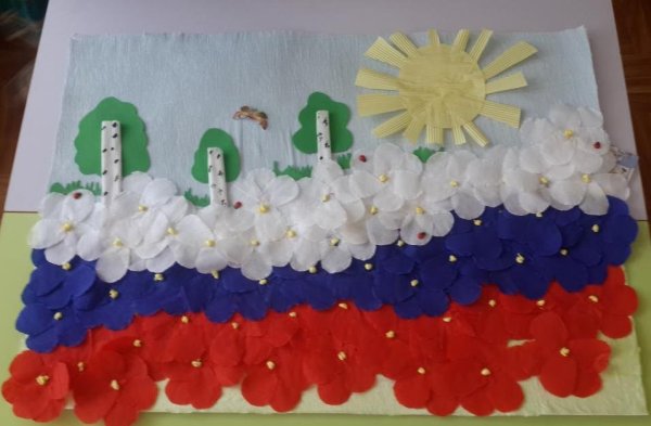 Поделка флаг