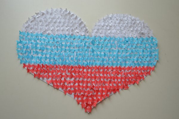 Поделка флаг России