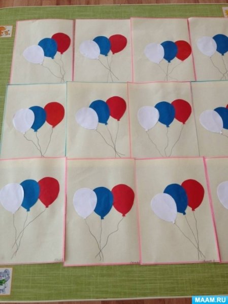 Поделки ко Дню России старшая группа