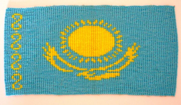 Флаг из бисера