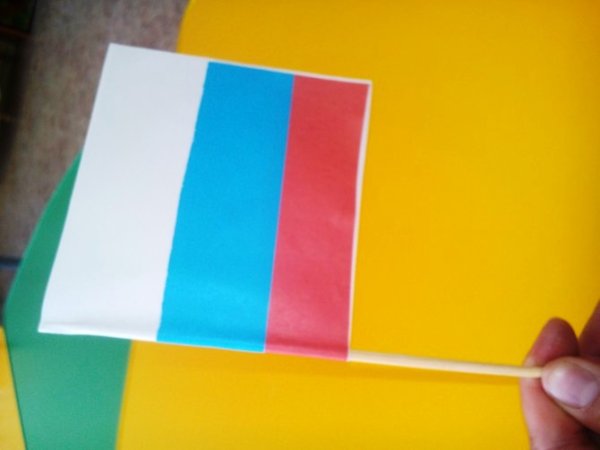 Поделки из бумаги флажок