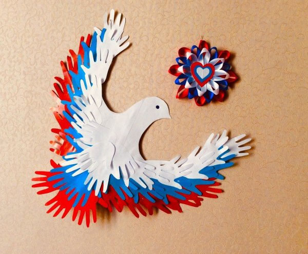 Поделки из бумажных ладошек