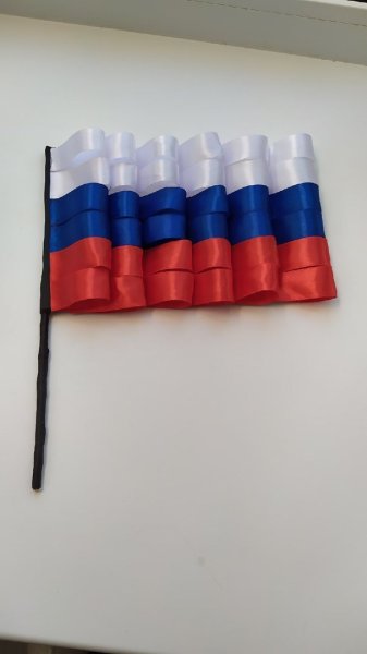 Поделка флаг России своими руками