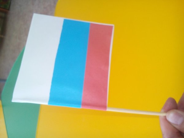 Поделки из бумаги флажок