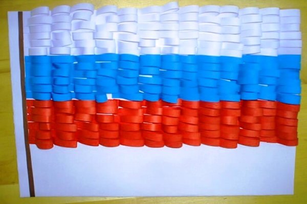 Поделка на день России для детей
