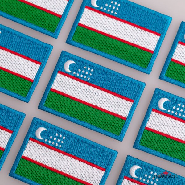 Флаг Узбекистана