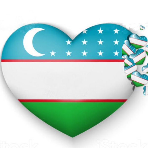 Флаг Узбекистана на аву