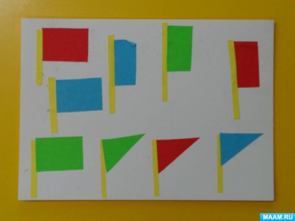 Аппликация в младшей группе