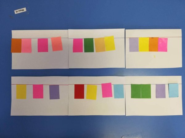 Аппликация красивые флажки в средней группе