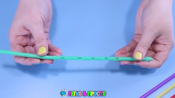 Флейта из Соломинки для коктейля