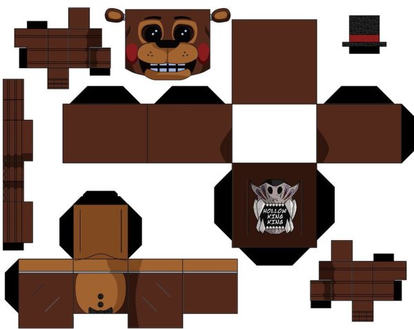 ФНАФ из бумаги Фредди