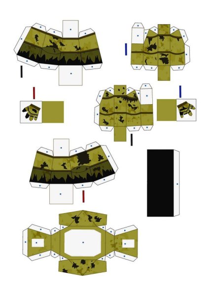 Спринг трап из картона