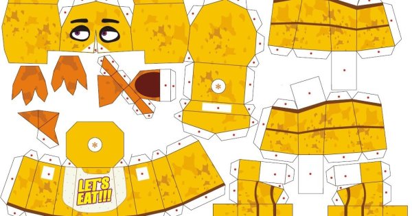 ФНАФ пейперкрафт