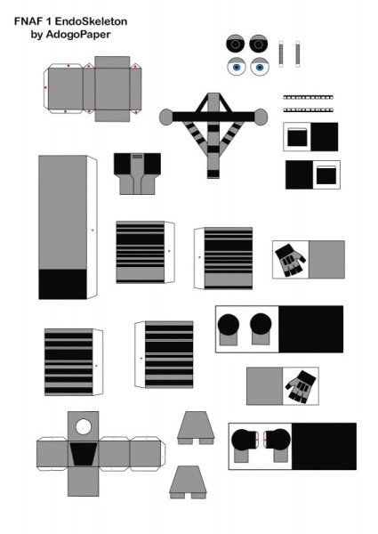 Развёртка ФНАФ