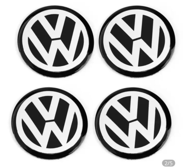 Наклейки с логотипом Фольксваген