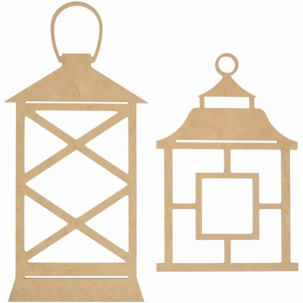 Фонарь из картона