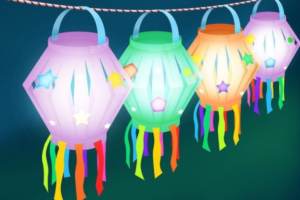 Фонарик из бумаги