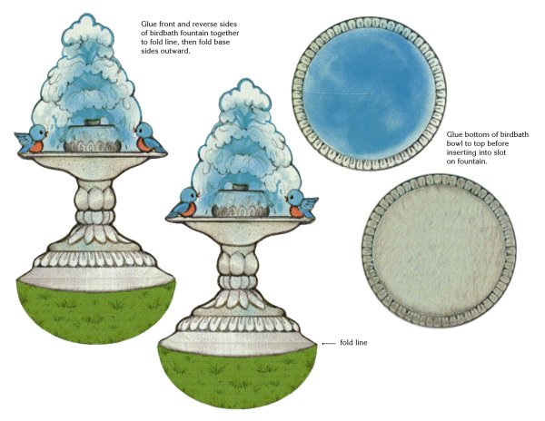 Макет фонтана своими руками