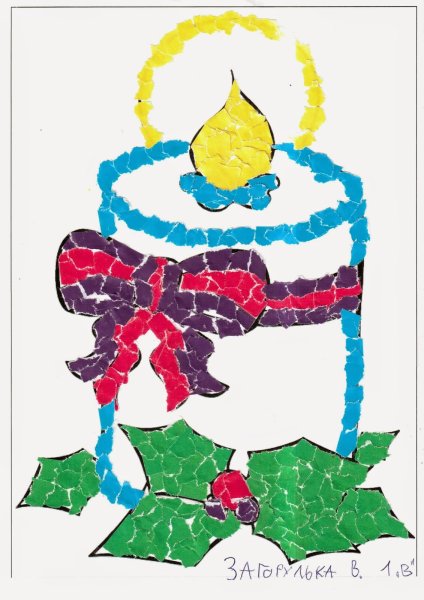 Обрывная аппликация в ДОУ