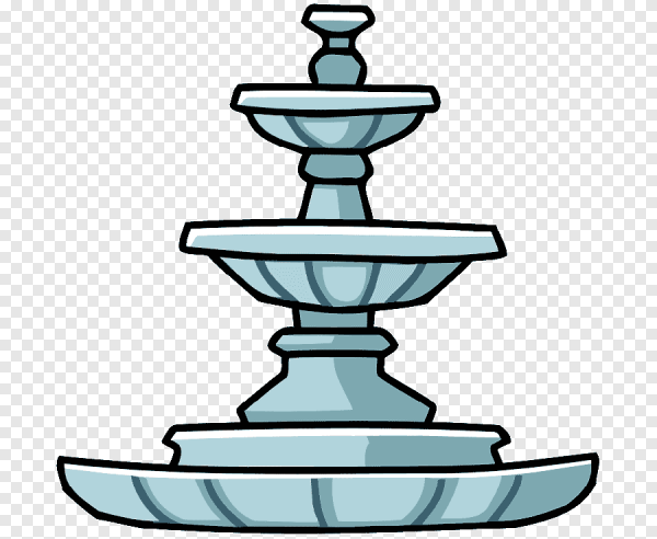 Нарисовать фонтан