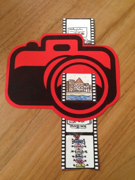 Фотоаппарат с пленкой из бумаги